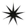 9-zackiger Deko Stern 30cm -Halloween Tischdekoration Geschaft 9 zackiger gothic deko stern 30cm halloween und gothic deko fuer weihnachten 9 pointed gothic decor star 54114