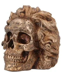 Albert Einstein Totenschädel 21cm -Halloween Tischdekoration Geschaft albert einstein totenkopf albert einstein totenschaedel albert einstein skull 54562 03