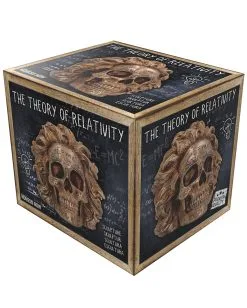 Albert Einstein Totenschädel 21cm -Halloween Tischdekoration Geschaft albert einstein totenkopf albert einstein totenschaedel albert einstein skull 54562 07