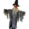 Schwankende Kürbis Vogelscheuche Standfigur 180cm -Halloween Tischdekoration Geschaft animierte kuerbis vogelscheuche standfigur swaying pumpkin scarecrow standing prop 52627 01