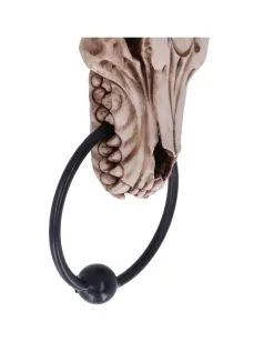 Anubis Totenschädel Türklopfer 10 Anubis Totenschädel Türklopfer -Halloween Tischdekoration Geschaft anubis skull tuerklopfer gothic deko und wohnaccessoires anubis skull doorknocker 52210 3