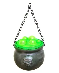 Kochender Hexenkessel Deko