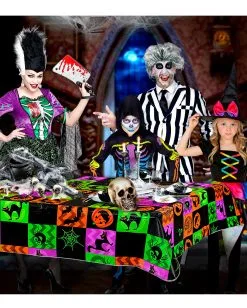 Halloween Tischdekoration Geschaft -Halloween Tischdekoration Geschaft bunte halloween tischdecke colorfull halloween table cloth halloween deko 51732 02