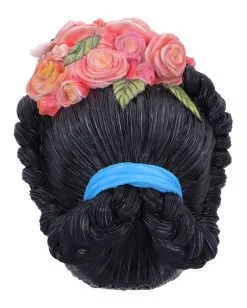 Calavera De Azucar Totenschädel 19cm -Halloween Tischdekoration Geschaft calavera de azucar totenkopf calavera de azucar skull dia de los muertos figur 54563 04