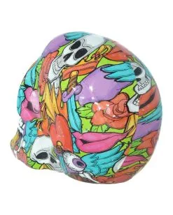 Calypso Pop Art Totenkopf -Halloween Tischdekoration Geschaft calypso pop art totenschaedel calypso pop art totenkopf calypso pop art skull 50728 04