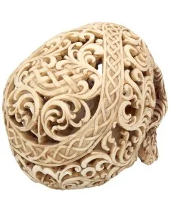 Celtic Decadence Totenschädel 18,5cm -Halloween Tischdekoration Geschaft celtic decadence totenkopf celtic decadence totenschaedel celtic decadence skull 53391 05