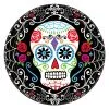 Sugar Skull Pappteller 10 St. 1 Sugar Skull Pappteller 10 St. -Halloween Tischdekoration Geschaft dia de los muertos pappteller sugar skull pappteller day of the dead plates 28458