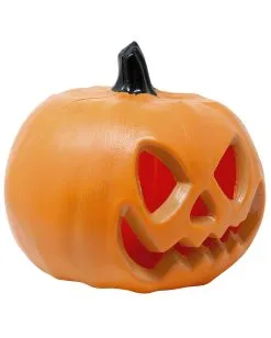 Beleuchteter Halloween Kürbis 20cm -Halloween Tischdekoration Geschaft fieser halloween kuerbis mit licht creepy halloween pumpkin with light halloween deko kinder 53372 2
