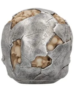 Fraktur Totenschädel 16cm -Halloween Tischdekoration Geschaft fracture totenkopf fracture totenschaedel fracture skull gothic deko 54583 03