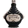 Antike Giftflasche "Gemahlene Knochen" -Halloween Tischdekoration Geschaft gothic giftflasche gemahlene knochen gothic poison bottle powdered bones halloween tischdeko 51410.05