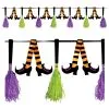 Halloween Girlande Mit Hexenmotiv 300 Cm -Halloween Tischdekoration Geschaft halloween girlande mit hexen motiv halloween tassel pennant halloween deko 38772 01