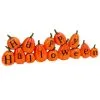 Kürbis Berg Happy Halloween 35cm -Halloween Tischdekoration Geschaft happy halloween kuerbis berg 35cm happy halloween pumpkin sign halloween kuerbis dekoration 54320