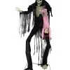 Animatronic Großes Skelett Mit Kind -Halloween Tischdekoration Geschaft hochragender boogey man mit kind animatronic figur geisterbahn figuren halloween zombie skelett deko figur 28022