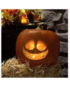 Jabberin Jack Animierter Halloween Kürbis -Halloween Tischdekoration Geschaft jabberin jack sprechender halloween kuerbis jabberin jack animated halloween pumpkin halloween deko und halloween animatronics 51656 2