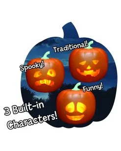 Jabberin Jack Animierter Halloween Kürbis -Halloween Tischdekoration Geschaft jabberin jack sprechender halloween kuerbis jabberin jack animated halloween pumpkin halloween deko und halloween animatronics 51656 3