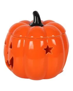 Halloween Kürbis Duftlampe -Halloween Tischdekoration Geschaft jack o lantern kuerbis duftlampe halloween kuerbis teelichthalter jack o lantern oil burner halloween homeware 51676 02