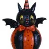 Johanna Parker Pumpkin Peeps Fledermaus Figur -Halloween Tischdekoration Geschaft johanna parker fledermaus pumpkin peeps dekofigur bat pumpkin peeps figure halloween vintage figur 53013
