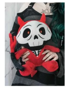 KILLSTAR Doom Teufel Aus Plüsch -Halloween Tischdekoration Geschaft killstar doom pluesch teufel gothic deko halloween deko gothic merchandise 50253 03