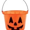Halloween Kürbis Eimerchen -Halloween Tischdekoration Geschaft kuerbis eimerchen kuerbis eimer fuer suessigkeiten halloween pumpkin bucket 16849