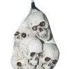Kunststoff Totenköpfe 6 Stück -Halloween Tischdekoration Geschaft kunststoff totenschaedel 6 stueck halloween totenkoepfe bag of skulls 38412