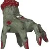 Animierte Zombie Hand Mit Sound -Halloween Tischdekoration Geschaft laufende zombie hand mit sound walking zombie hand animierte hand halloween deko 52756