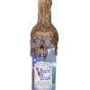 Leuchtende Glas Giftflasche Vampirblut 30cm