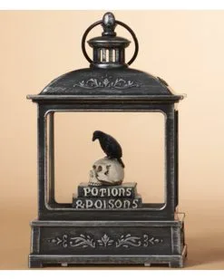 Leuchtende Wasserkugel Laterne Tränke & Gifte 21cm -Halloween Tischdekoration Geschaft leuchtende wasserkugel laterne potions and poisons 21cm lighted smoky water globe lantern potions and poisons 54271 3