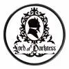 Herr Der Finsternis Untersetzer -Halloween Tischdekoration Geschaft lord of darkness untersetzer lord of darkness coaster gothic homeware halloween homeware 51687 01