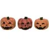 Kleiner Stoff Kürbis Für Halloween -Halloween Tischdekoration Geschaft mini halloween stoff kuerbis dekofigur mini halloween plush jack o lantern herbst deko kuerbis 53052