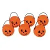 Mini Kürbis Hexenkessel 6er Packung -Halloween Tischdekoration Geschaft mini kuerbiskessel 6er packung halloween deko und kostuemzubehoer 24740