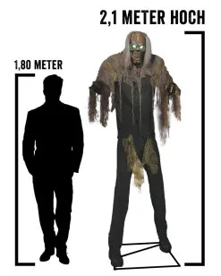Verrotteter Ghoul Halloween Animatronic -Halloween Tischdekoration Geschaft modriger ghoul halloween animatronic cellar dweller halloween animated prop animatronic horror und halloween deko 51245 2
