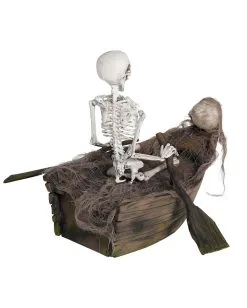 Skelett Im Boot Halloween Animatronic 7 Skelett Im Boot Halloween Animatronic -Halloween Tischdekoration Geschaft ruderndes skelett im boot animatronic halloween skeleton animatronic halloween und horror deko 53957 3