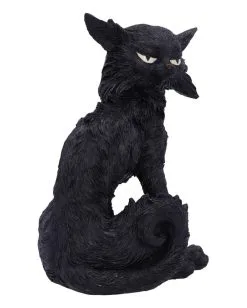 Salem Magierkatze 16,6cm -Halloween Tischdekoration Geschaft salem hexenkatze 19cm salem witch cat 19 cm halloween tischdekoration schwarze katzenfigur 51042 03