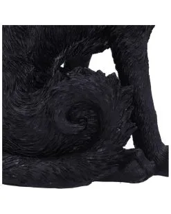 Salem Magierkatze 16,6cm -Halloween Tischdekoration Geschaft salem hexenkatze 19cm salem witch cat 19 cm halloween tischdekoration schwarze katzenfigur 51042 06