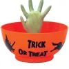 Scary Bonbon Schüssel Mit Schnappender Hand -Halloween Tischdekoration Geschaft scary bonbon schuessel scary animated monster bowl scary bonbonschuessel mit schnappender hand 10342 01