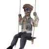 Schaukelnder Skelett Boy Animatronic -Halloween Tischdekoration Geschaft schaukelnder skelett boy halloween animatronic halloween figur halloween deko 28011