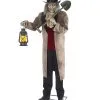 Scary Totengräber Mit Lampe Halloween Animatronic -Halloween Tischdekoration Geschaft schauriger totengraeber mit lampe halloween animatronic halloween und horror deko scary gravedigger halloween prop 51255