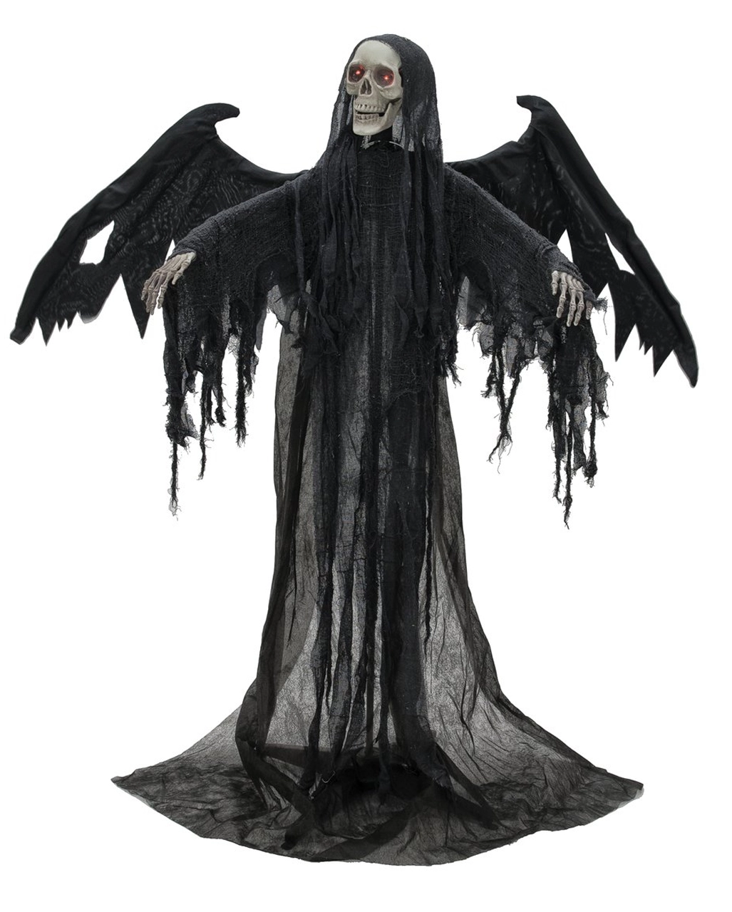 Schwarzer Pestengel Mit Licht, Sound & Bewegung 3 Schwarzer Pestengel Mit Licht, Sound & Bewegung