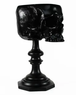 Schwarzer Totenschädel Als Ringehalter 21cm 13 Schwarzer Totenschädel Als Ringehalter 21cm -Halloween Tischdekoration Geschaft schwarzer totenkopf als ringehalter schwarzer totenschaedel als ringhalter black skull ring holder gothic wohnaccessoire 54858 03