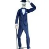 Gentleman Skelett Mit Zylinder Halloween Animatronic 200cm 1 Gentleman Skelett Mit Zylinder Halloween Animatronic 200cm -Halloween Tischdekoration Geschaft skelett gentleman halloween animatronic dapper mr skeleton halloween animated prop halloween und horror deko 53000