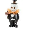 Mr Skelett Mit Zylinder Und Schild Figur 19 Cm -Halloween Tischdekoration Geschaft skelett gentleman mit hut und schild 19 cm figur niedliche halloween dekoration kinderfreundliche halloween dekoration halloween kinderparty