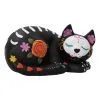 Schlafende Sugar Skull Katze 22cm -Halloween Tischdekoration Geschaft sleepy sugar skull katze schlafende sugar skull katze sleepy sugar skull cat 50725 01