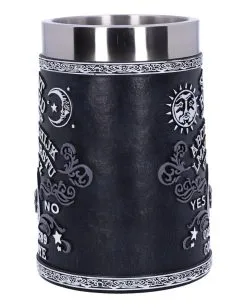 Ouija Board Bierkrug -Halloween Tischdekoration Geschaft spirit board biekrug ouija board bierkrug spirit board tankard halloween tischdeko 51070 04