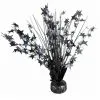 Sternen Glitter Tischaufsteller Schwarz -Halloween Tischdekoration Geschaft sternen glitter tischdeko schwarz black tinsel centerpiece and balloonweight halloween und gothic deko 39745