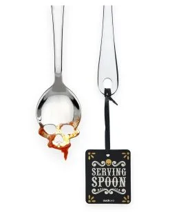 Totenschädel Servierlöffel 30cm -Halloween Tischdekoration Geschaft totenkopf servierloeffel totenschaedel servierloeffel skull serving spoon 53490 03