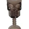 Totenschädel Kelch Mit Wirbelsäule -Halloween Tischdekoration Geschaft totenkopf skelett kunststoff kelch skull skeleton plastic goblet halloween totenschaedel tischdeko 53232