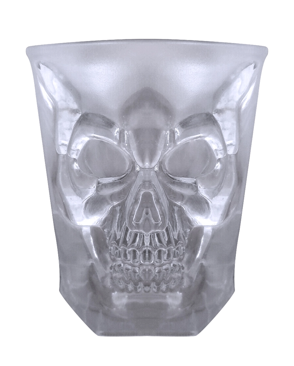 Totenschädel Whisky Glas 3 Totenschädel Whisky Glas