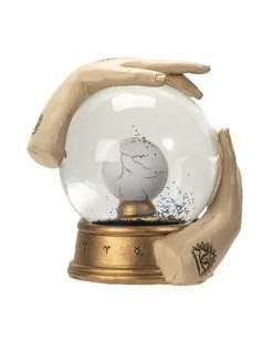 Hellseher Schneekugel Mit Auge 13cm -Halloween Tischdekoration Geschaft wahrsage kugel mit auge fortune teller globe with eye spirituelle deko okkulte deko 54739 02