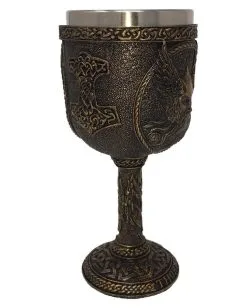 Thor Wikinger Kelch -Halloween Tischdekoration Geschaft wikinger kelch thor mittelalter kelch larp tischdekoration 29411 03
