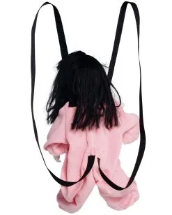 Animierte Zombie Puppe Zum Umschnallen 57cm -Halloween Tischdekoration Geschaft zappelnde zombie puppe zum umschnallen fidgeting zombie strap on doll halloween animatronic rucksack 53370 4